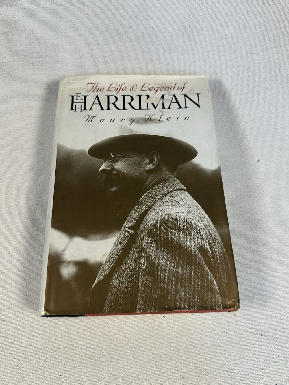 Life & Legend of E H Harriman By Maury Klein w/ dust jacket